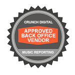 Approved Back Office Vendor, Music Reporting